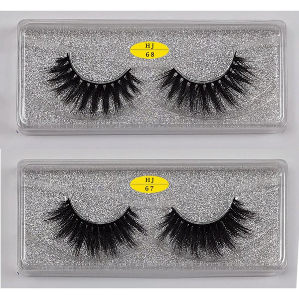 Bulk Wholesale Eyelashes 20/30/50/100 Pairs 3d Mink Lashes Natural Mink Eyelashes