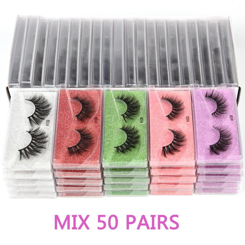 QUICK SHIP Wholesale Eyelashes 20 30 50 100 120 150 180 200 pcs 3d Divine Designz Cosmetics