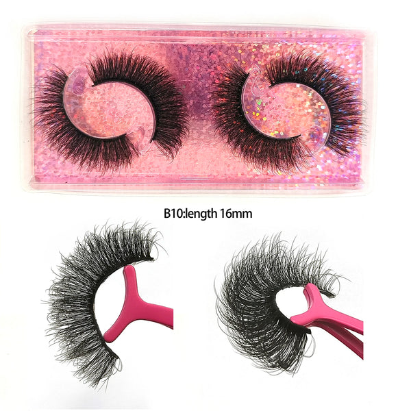 5/10/30/50/100 Boxes 2 Pairs 3D Mink Lashes - Faux Mink Fluffy - Bulk Wispy Eyelashes