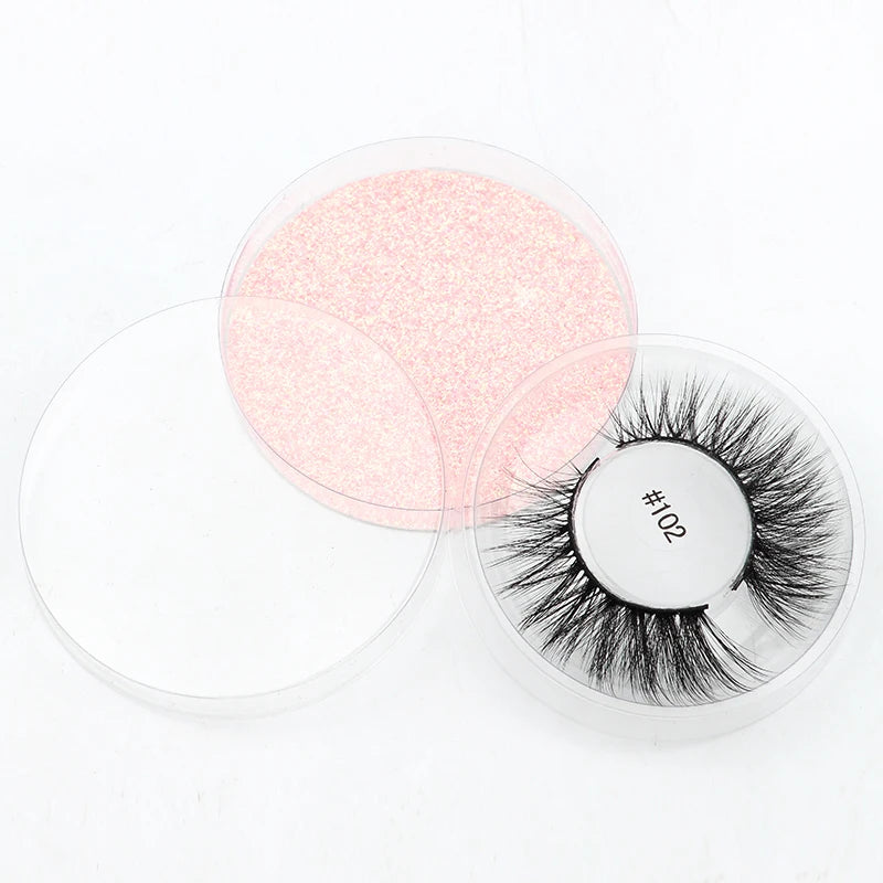 Wholesale Eyelash Bundles - 20/30/40/50/100 Pairs - Natural Long Faux Mink Lashes