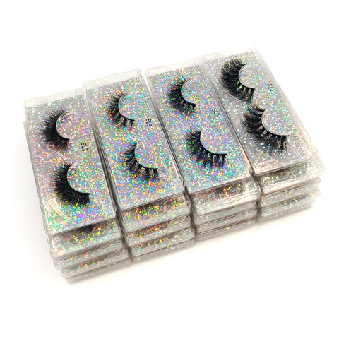 Wholesale Bulk 3D Mink Eyelashes 30/50/100PCS