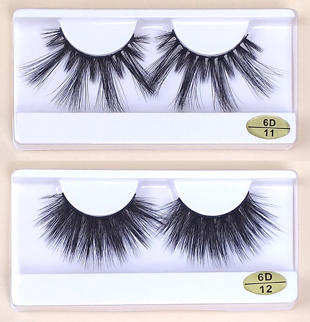 10/20/30/50/100 pcs 25mm Bulk Wholesale Long Eyelashes