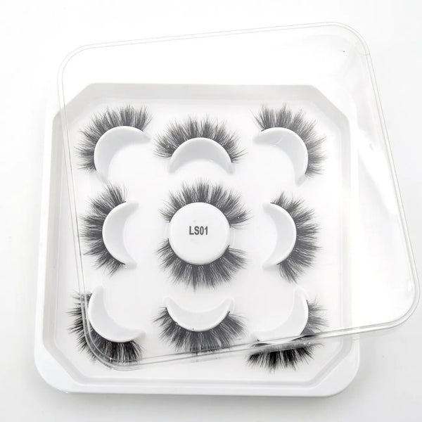 Wholesale Eyelashes 25/50 Pairs 3D Faux Mink Lashes