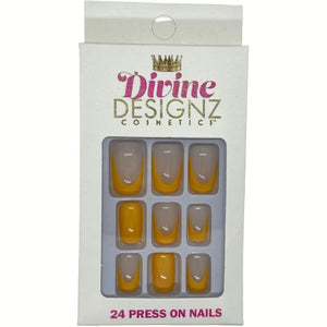 24 pcs Reusable Press On Nails