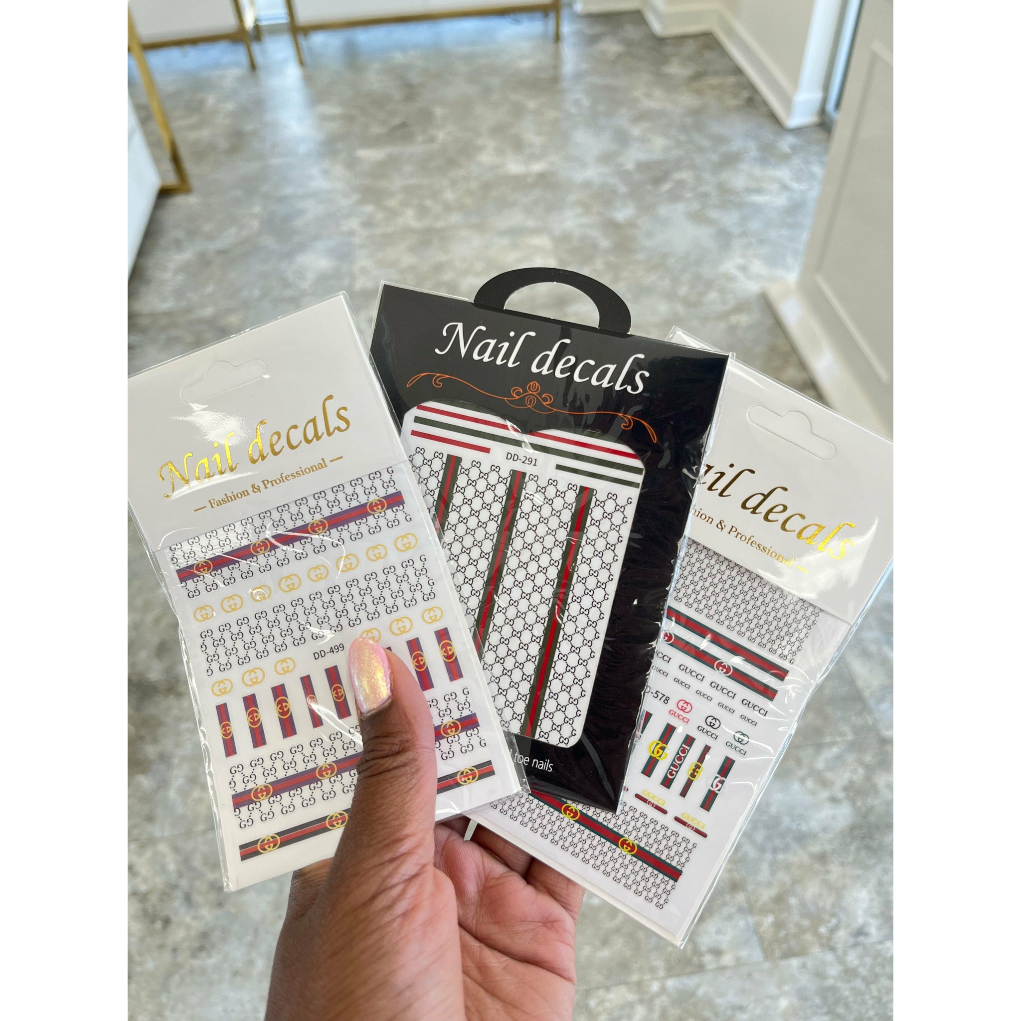 Designer Nail Sticker Bundle