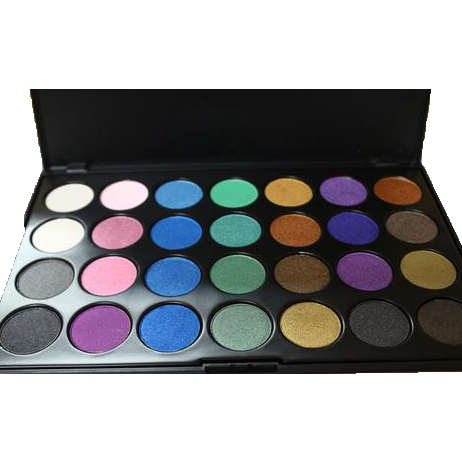 28 Colors Classic Shimmer Eyeshadow Palette - Divine Designz Cosmetics