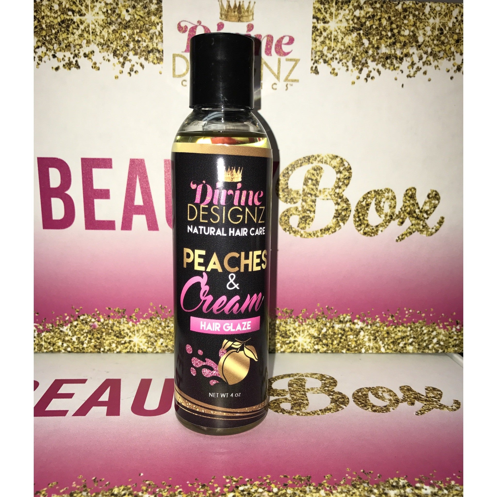 Peaches & Cream Hair Glaze - Divine Designz Cosmetics